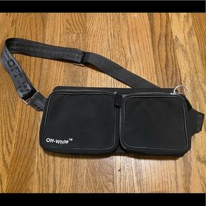 Off-white black Fanny pack / shoulder bag